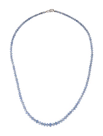 Necklace 14K Tanzanite Beaded Necklace