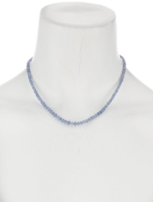 Necklace 14K Tanzanite Beaded Necklace