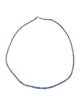 Necklace 14K Tanzanite Bead Strand Necklace