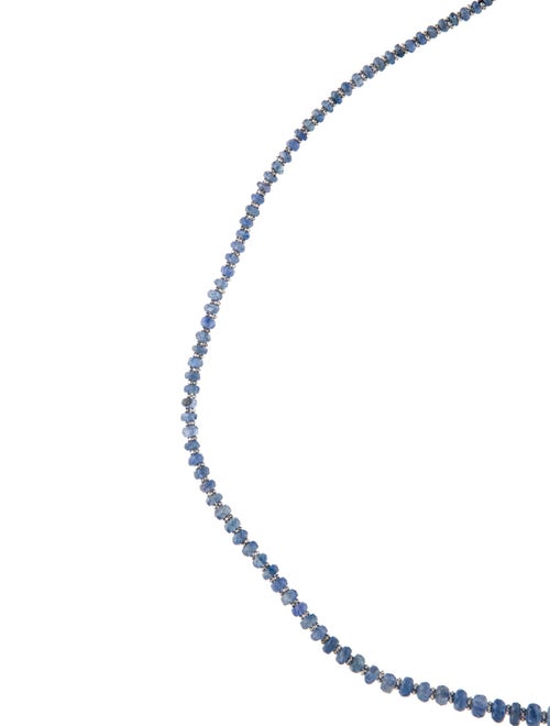 Necklace 14K Tanzanite Bead Strand Necklace