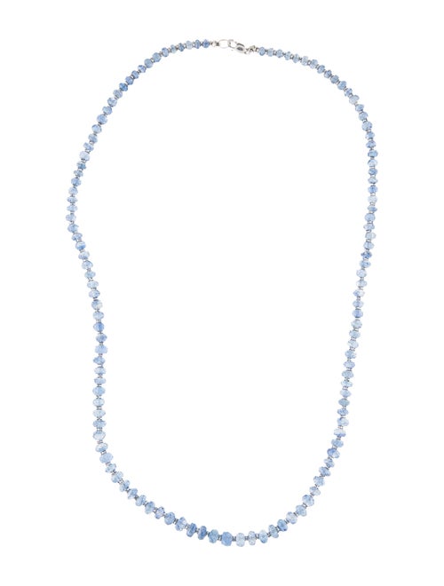 Necklace 14K Kyanite Bead Strand Necklace