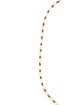 Necklace 14K Opal & Diamond Bead Strand Necklace