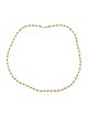Necklace 14K Opal & Diamond Bead Strand Necklace