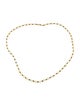 Necklace 14K Opal & Diamond Bead Strand Necklace