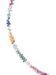 Necklace 14K Multicolor Sapphire Briolette Butterfly Necklace