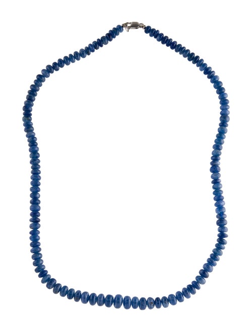 Necklace 14K Sapphire Bead Strand Necklace