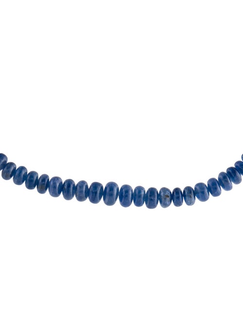 Necklace 14K Sapphire Bead Strand Necklace