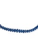 Necklace 14K Sapphire Bead Strand Necklace