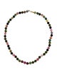 Necklace 14K Multicolor Tourmaline Necklace