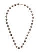 Necklace 14K Dyed Pearl Bead Strand Necklace