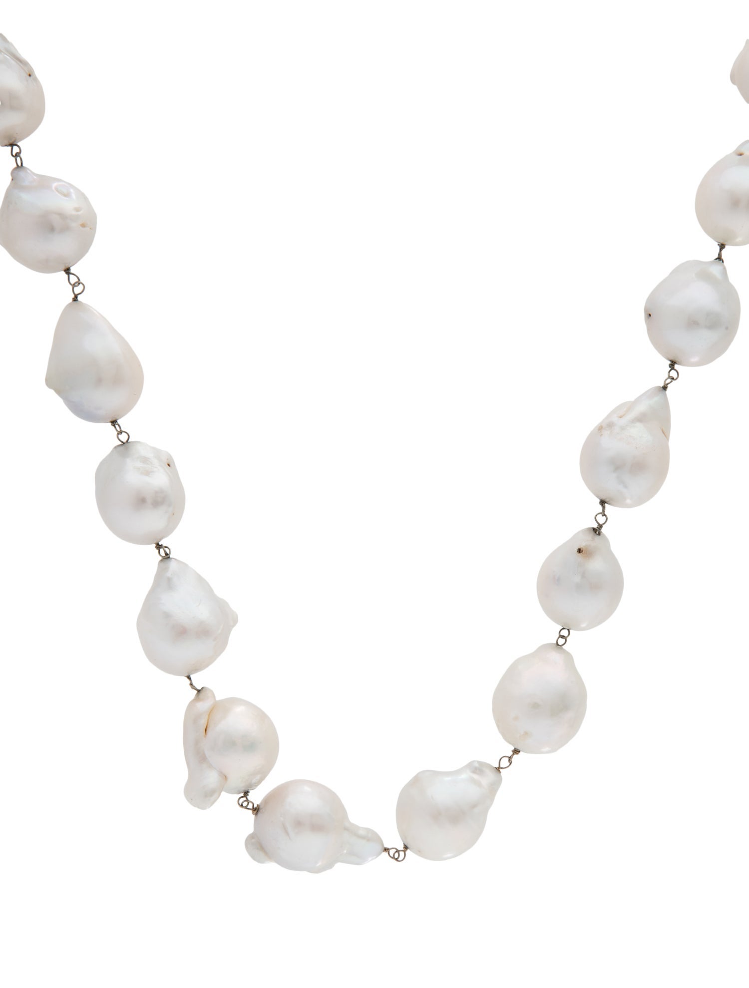 Necklace 14K Pearl Bead Strand