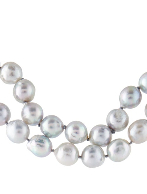 Necklace 14K Pearl Double Strand Necklace