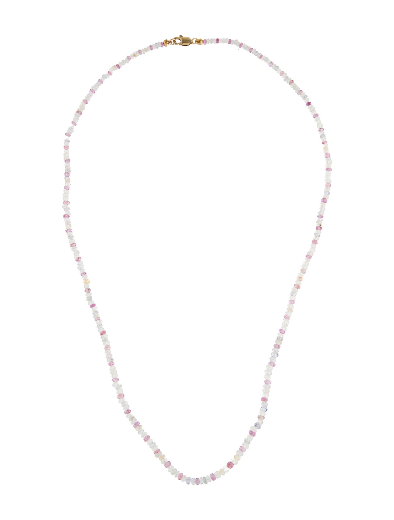 Necklace 14K Sapphire Beaded Necklace