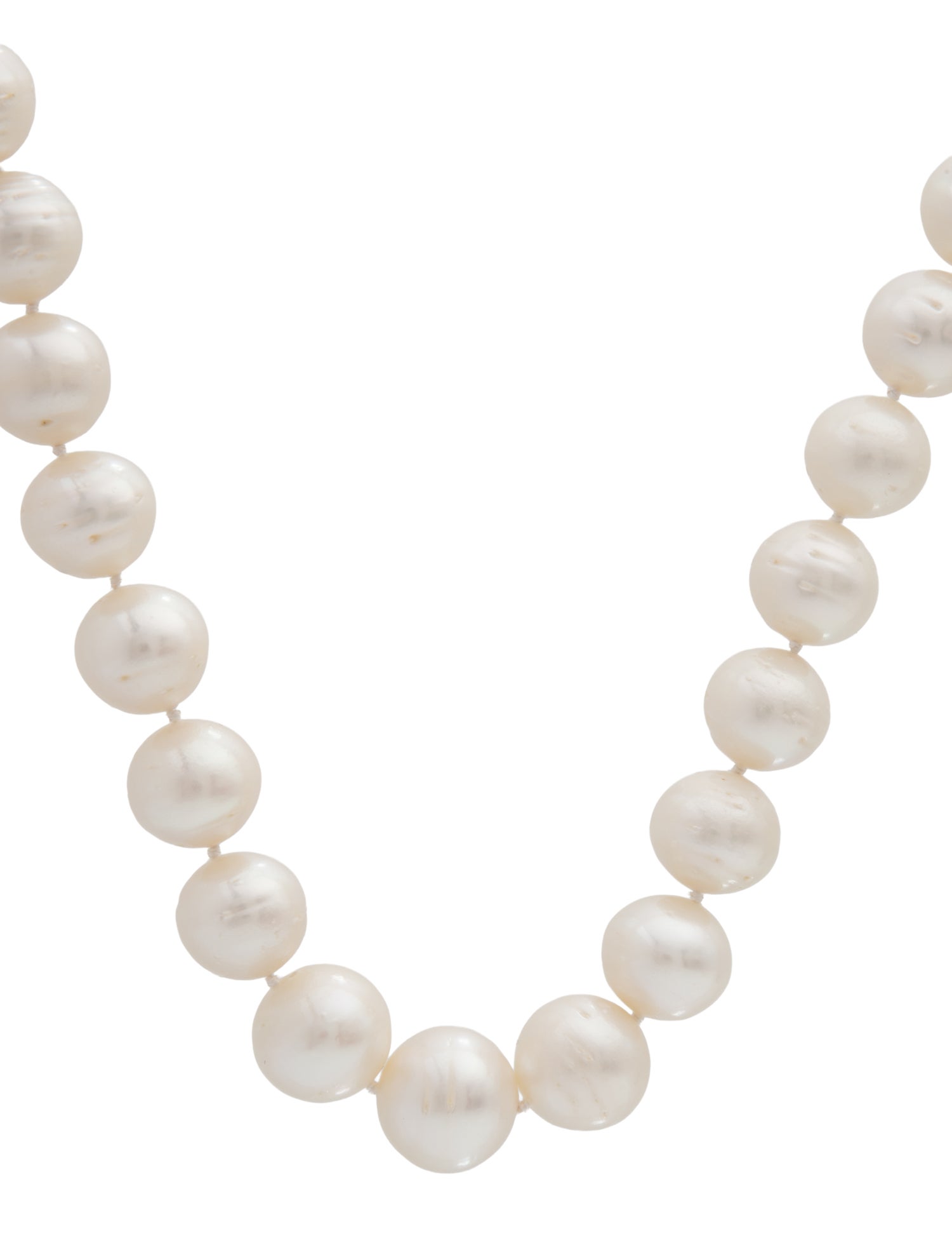 Necklace 14K Pearl Graduated Chain