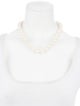 Necklace 14K Pearl Graduated Chain Necklace