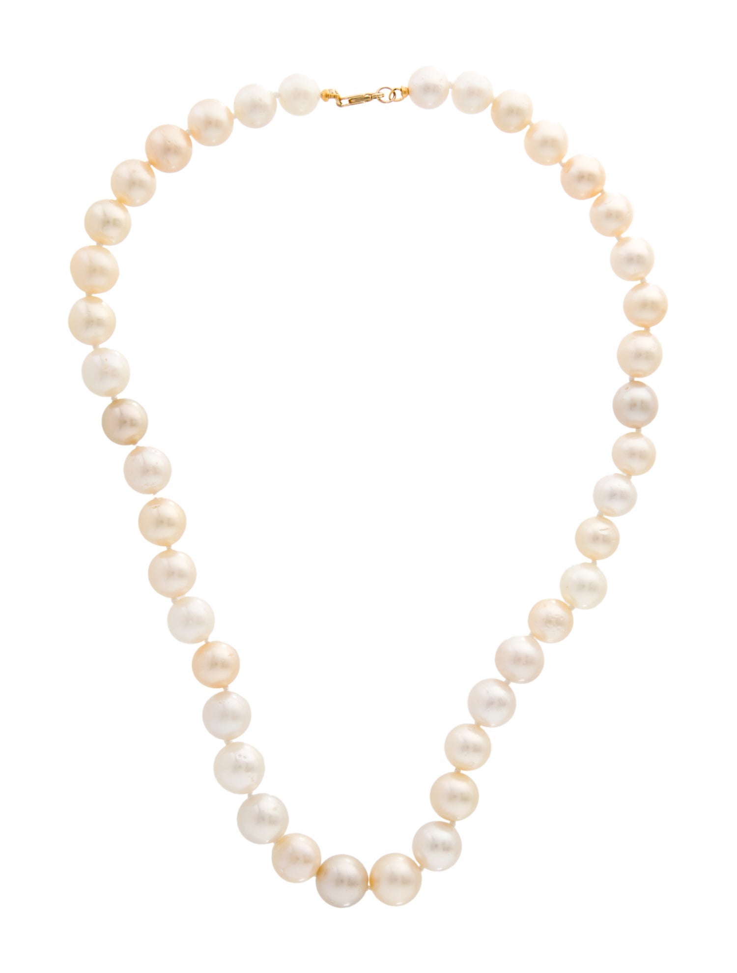 Necklace 14K Graduated Pearl