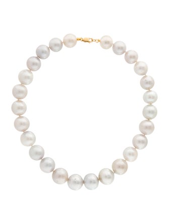 Necklace 14K Pearl Bead Strand Necklace