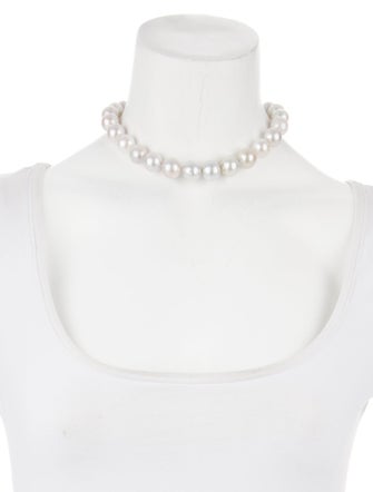 Necklace 14K Pearl Bead Strand Necklace
