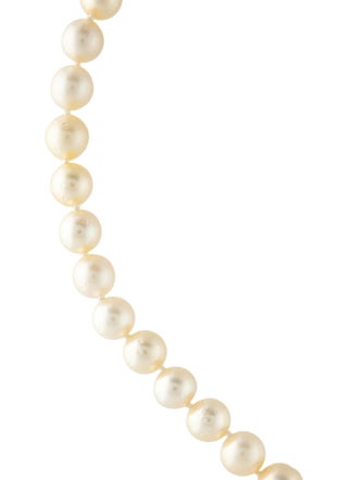 Necklace 14K Pearl Bead Strand Necklace