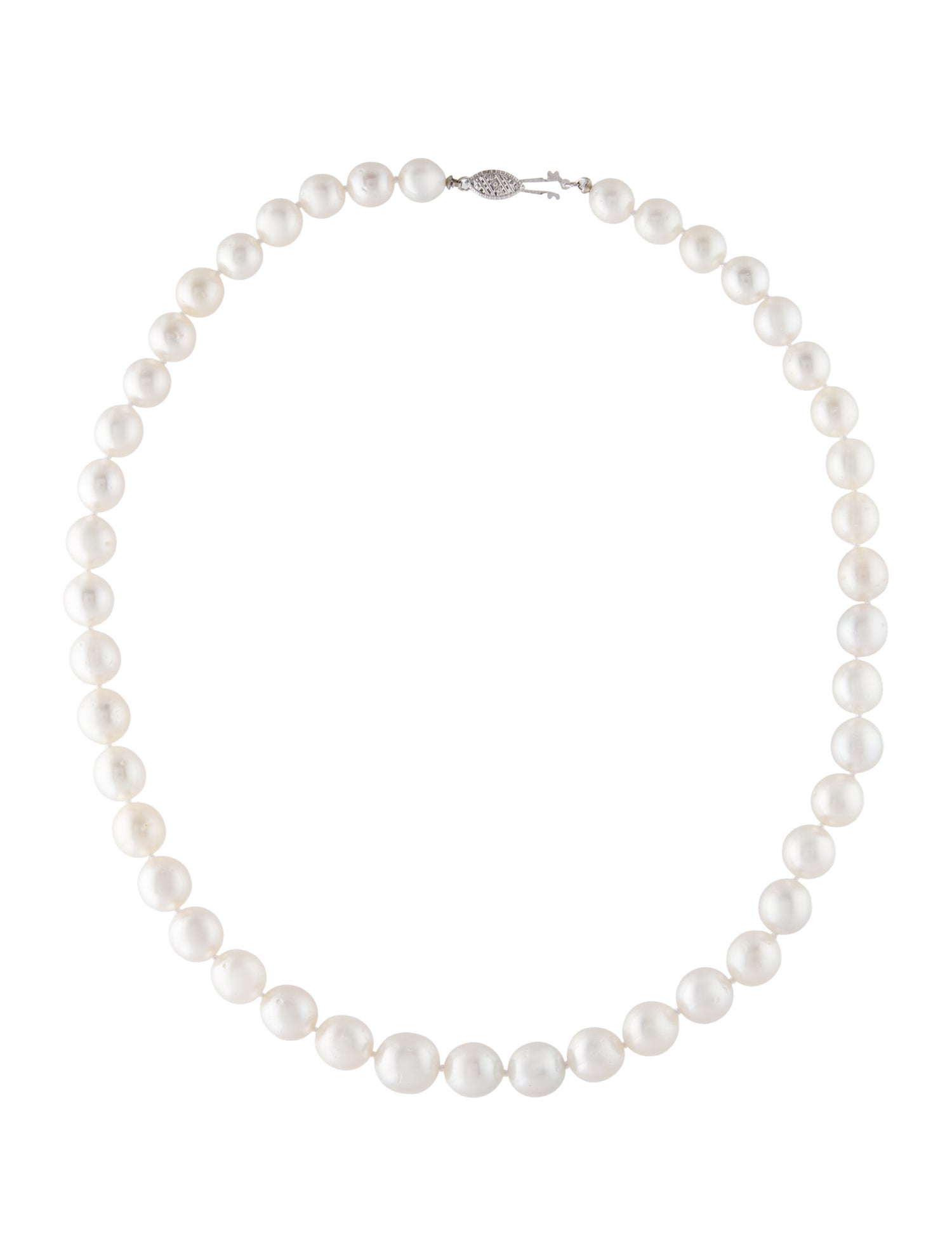 Necklace 14K Pearl Bead Strand