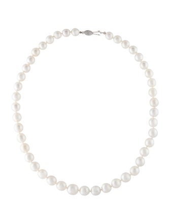 Necklace 14K Pearl Bead Strand Necklace