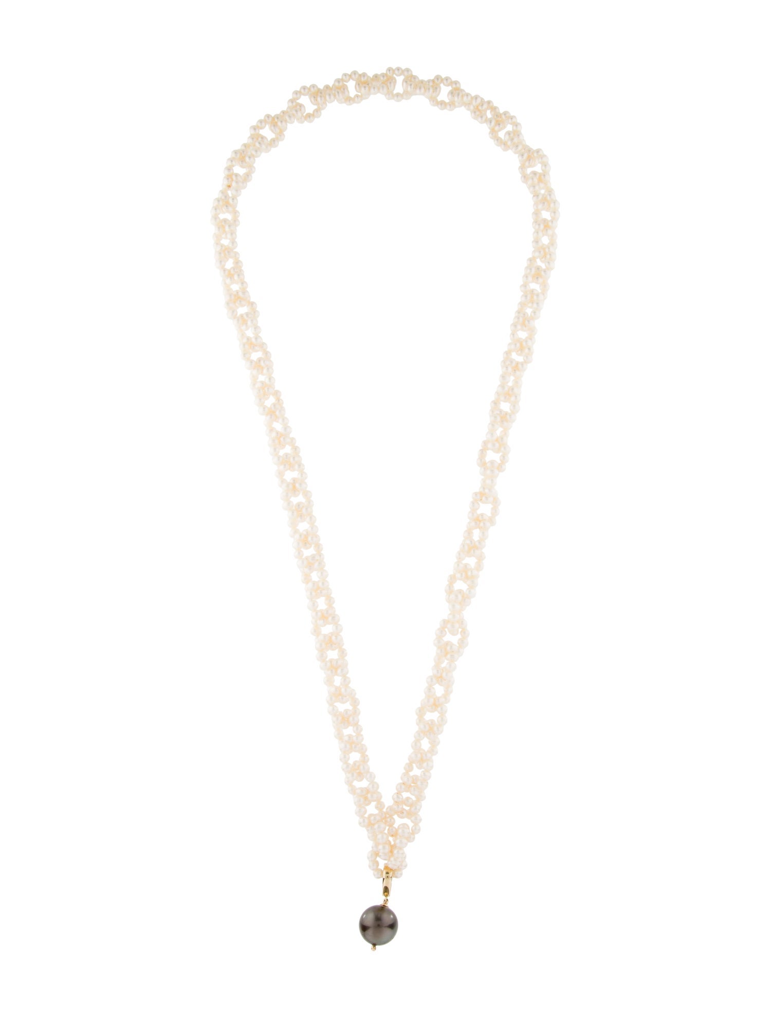 Necklace 14K Pearl Pendant Necklace