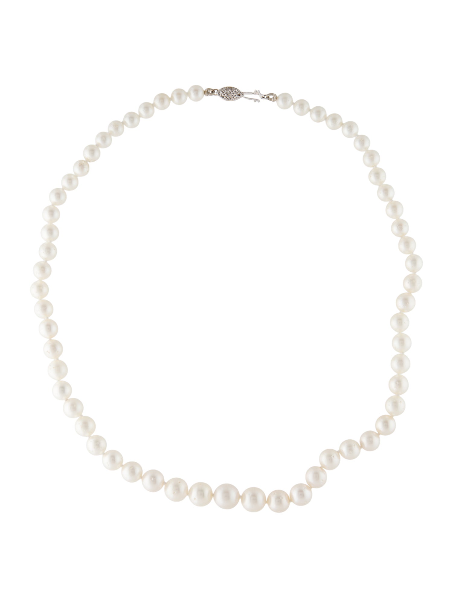 Necklace 14K Pearl Bead Strand