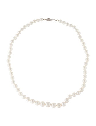 Necklace 14K Pearl Bead Strand Necklace