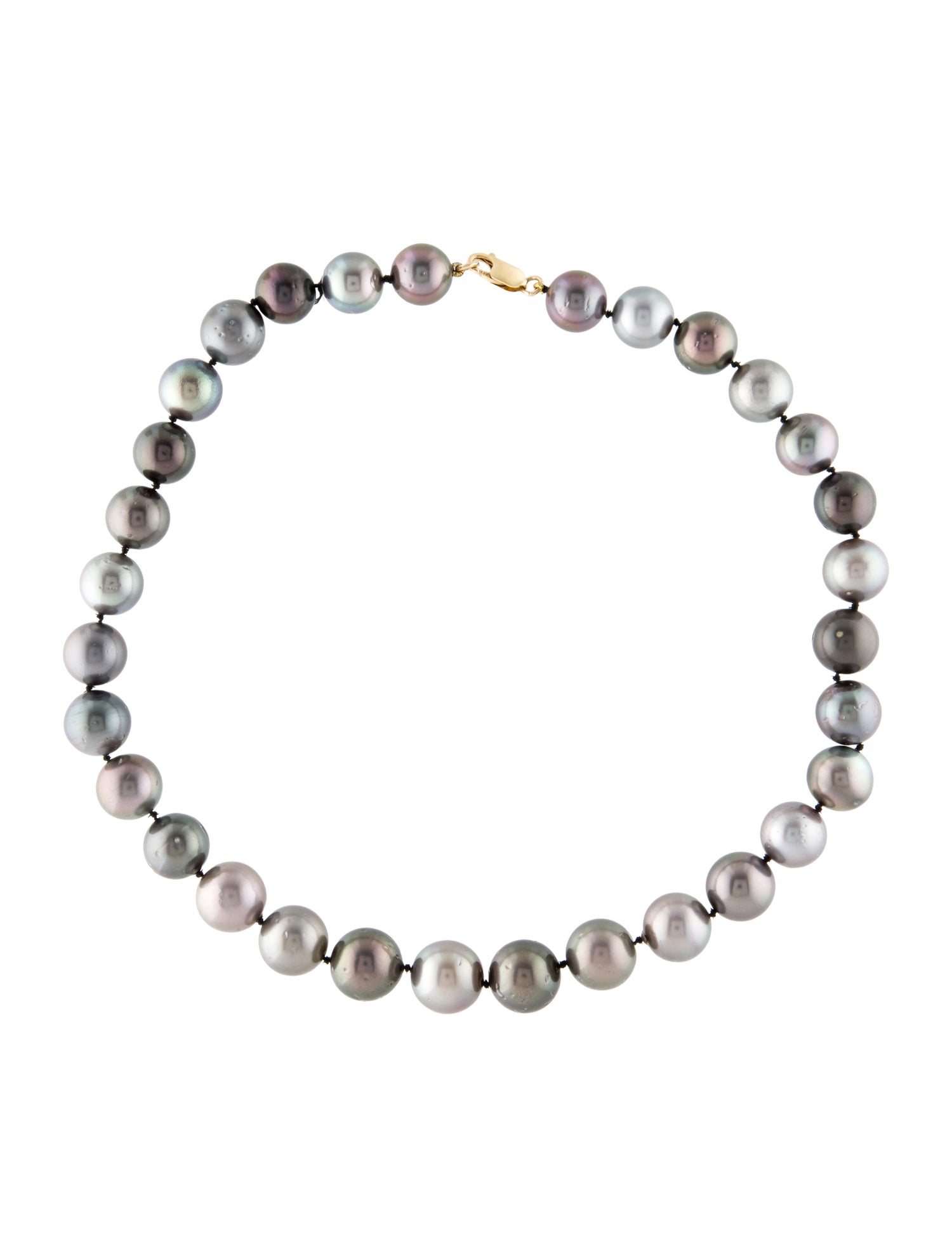 Necklace 14K Pearl Graduated Bead Strand