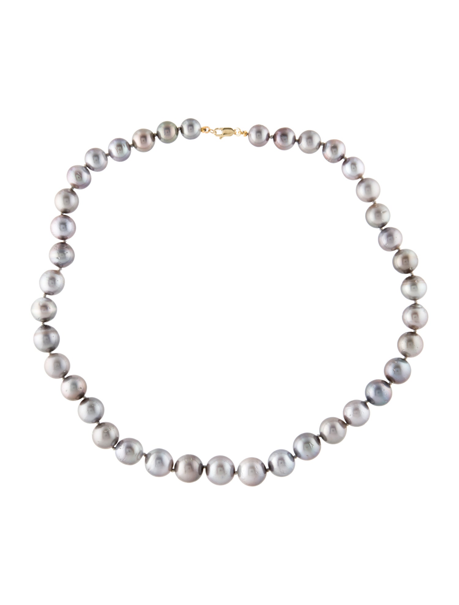 Necklace 14K Pearl Graduated Bead Strand