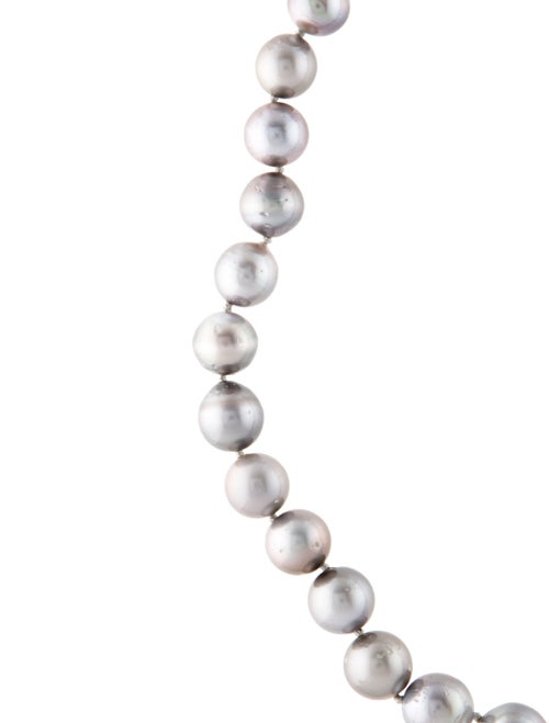 Necklace 14K Pearl Graduated Bead Strand Necklace