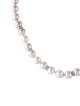 Necklace 14K Pearl & Diamond Bead Strand Necklace