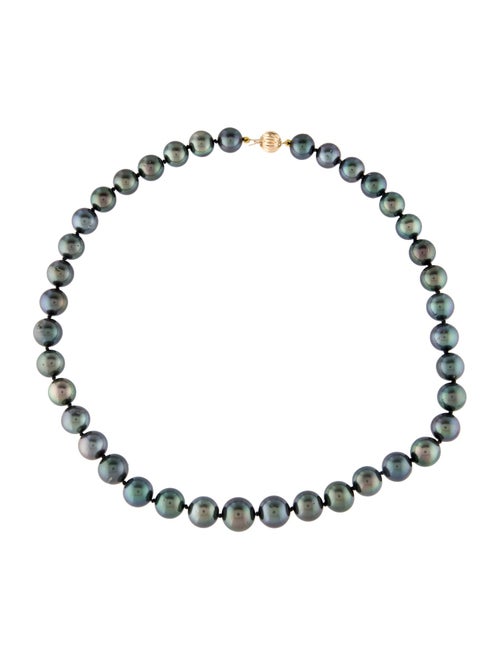 Necklace 14K Pearl Bead Strand Necklace