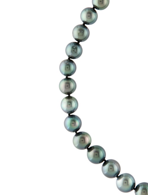 Necklace 14K Pearl Graduated Bead Strand Necklace