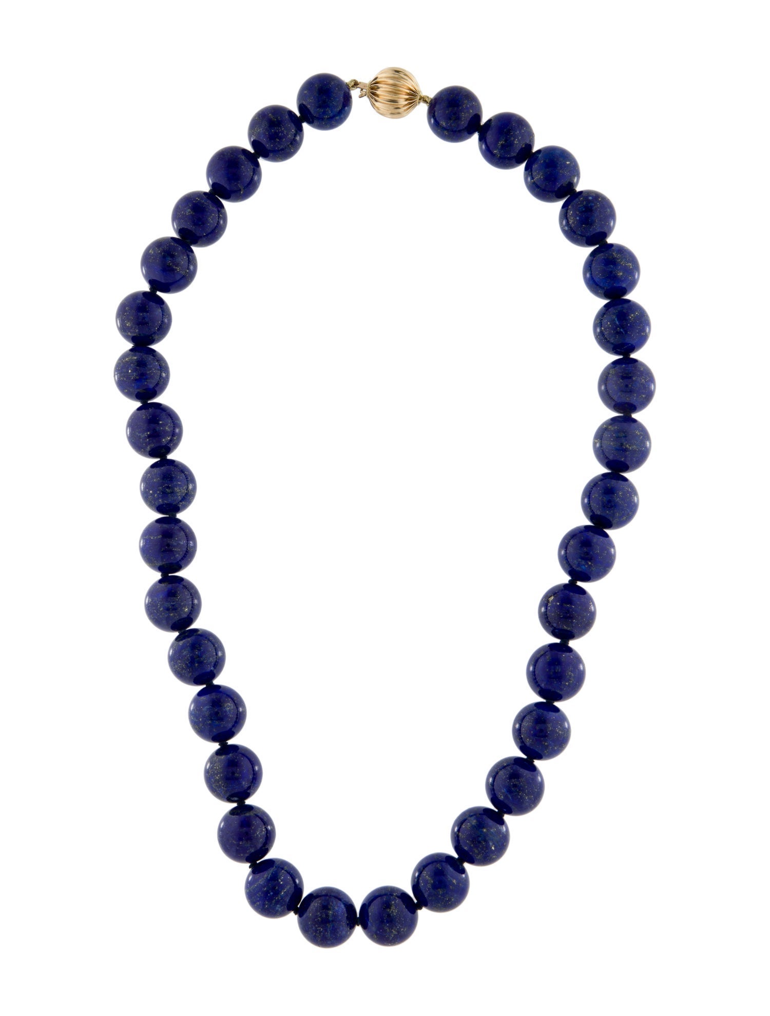 Necklace 14K Lapis Lazuli Bead