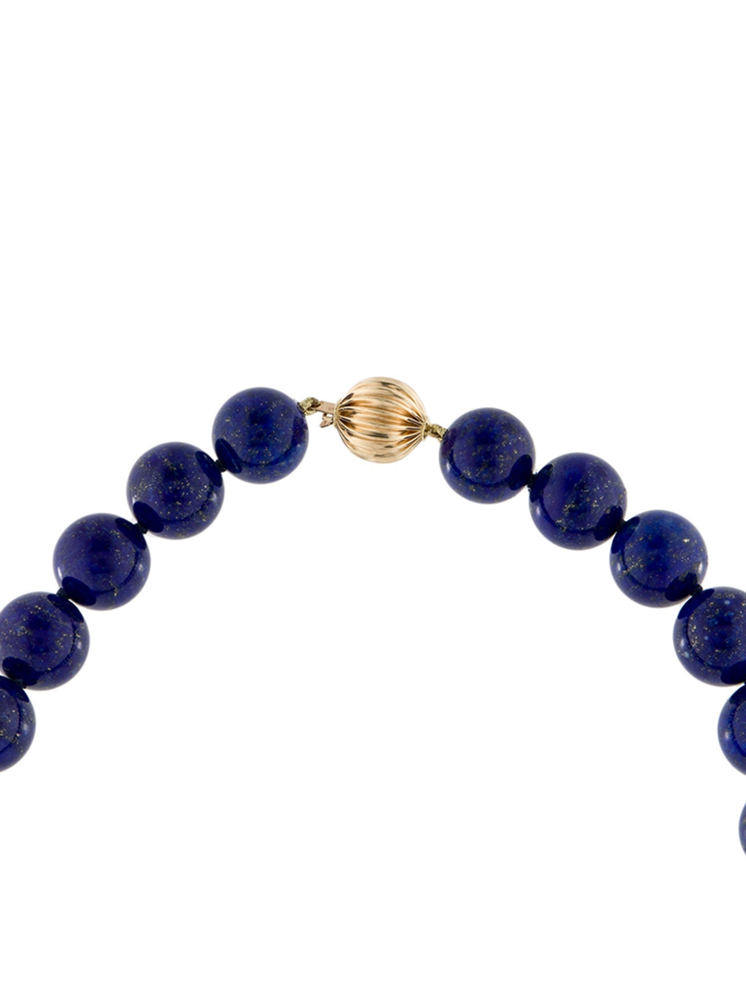 Necklace 14K Lapis Lazuli Bead