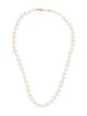 Necklace 14K Pearl Bead Strand Necklace