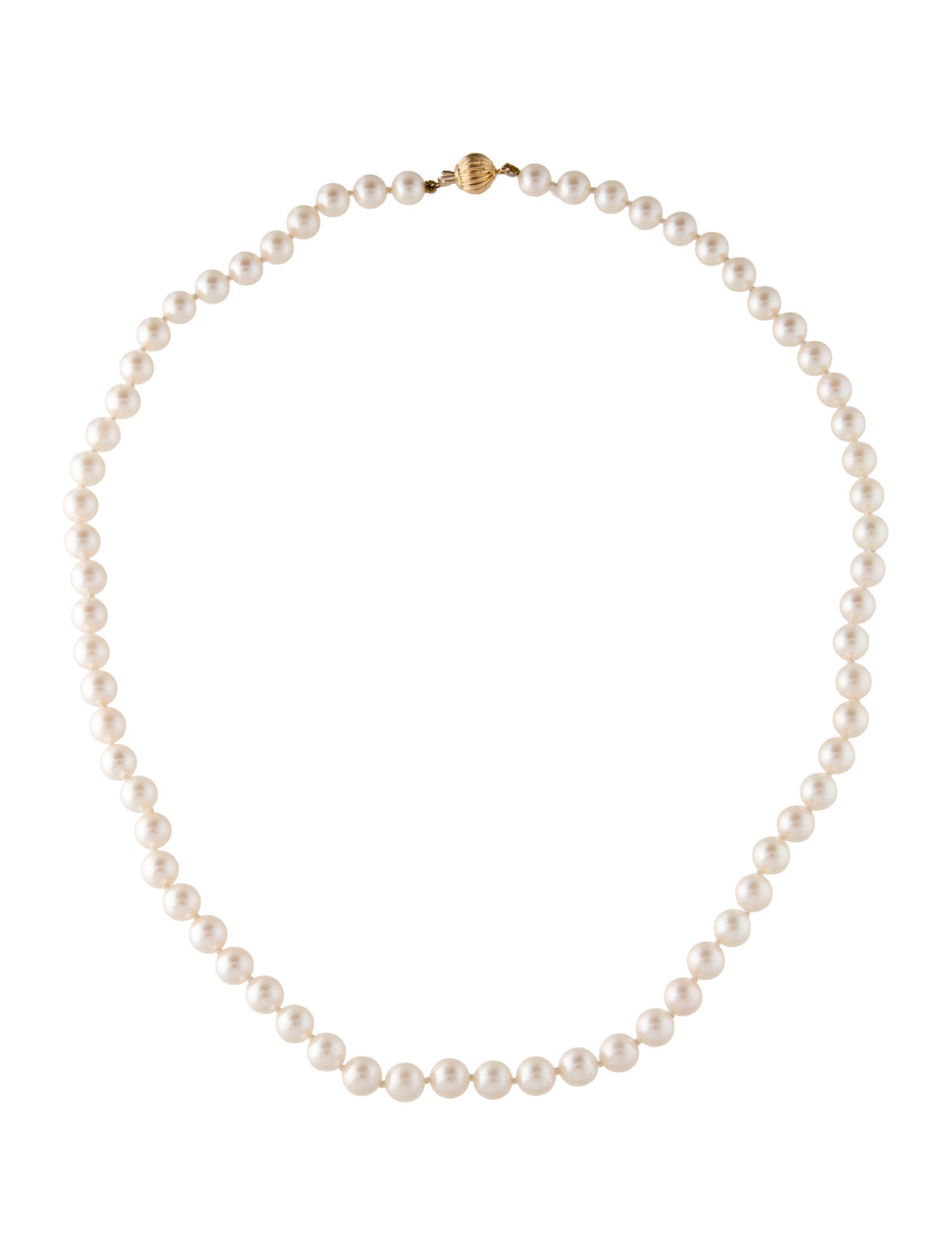 Necklace 14K Pearl Strand