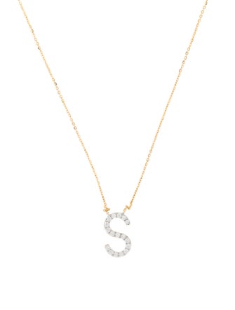 Necklace 14K Lab-Grown Diamond Pendant Necklace