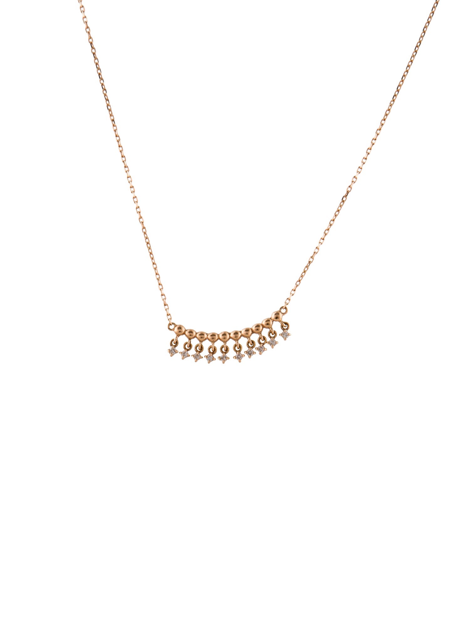 Necklace 14K Diamond Pendant Necklace