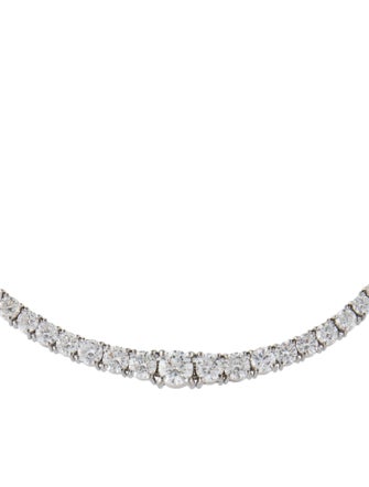 Necklace 14K 14.11ctw Diamond Graduated Chain Necklace