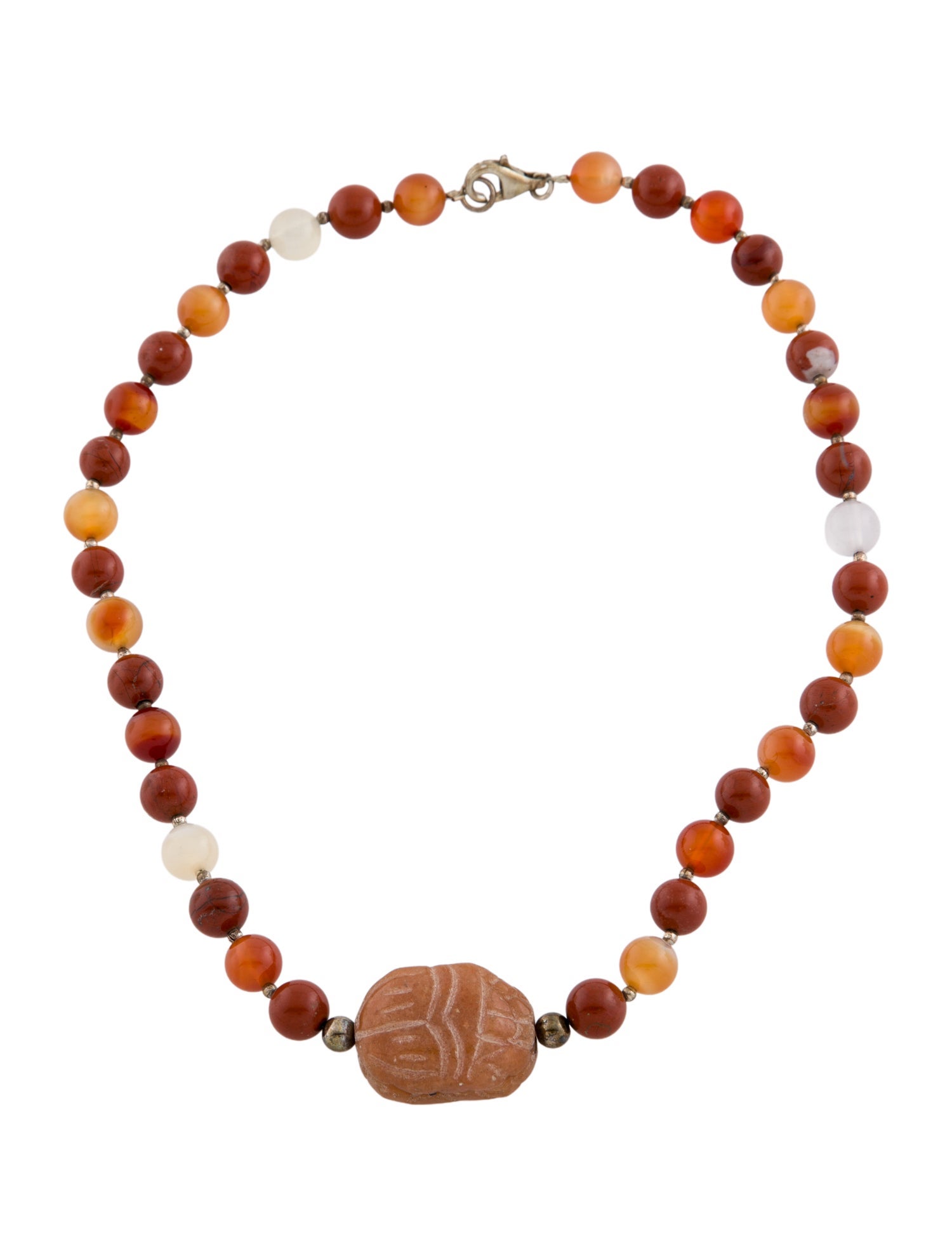 Necklace Multistone Bead