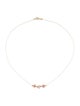 Necklace 18K Tourmaline Station Collar Necklace