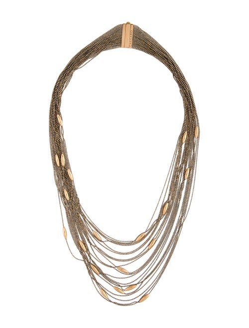 Necklace Calgaro 18K Multi-Chain Collar Necklace