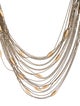 Necklace Calgaro 18K Multi-Chain Collar Necklace