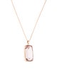 Necklace 14K 116.13ct Kunzite Pendant Necklace