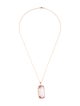 Necklace 14K 116.13ct Kunzite Pendant Necklace