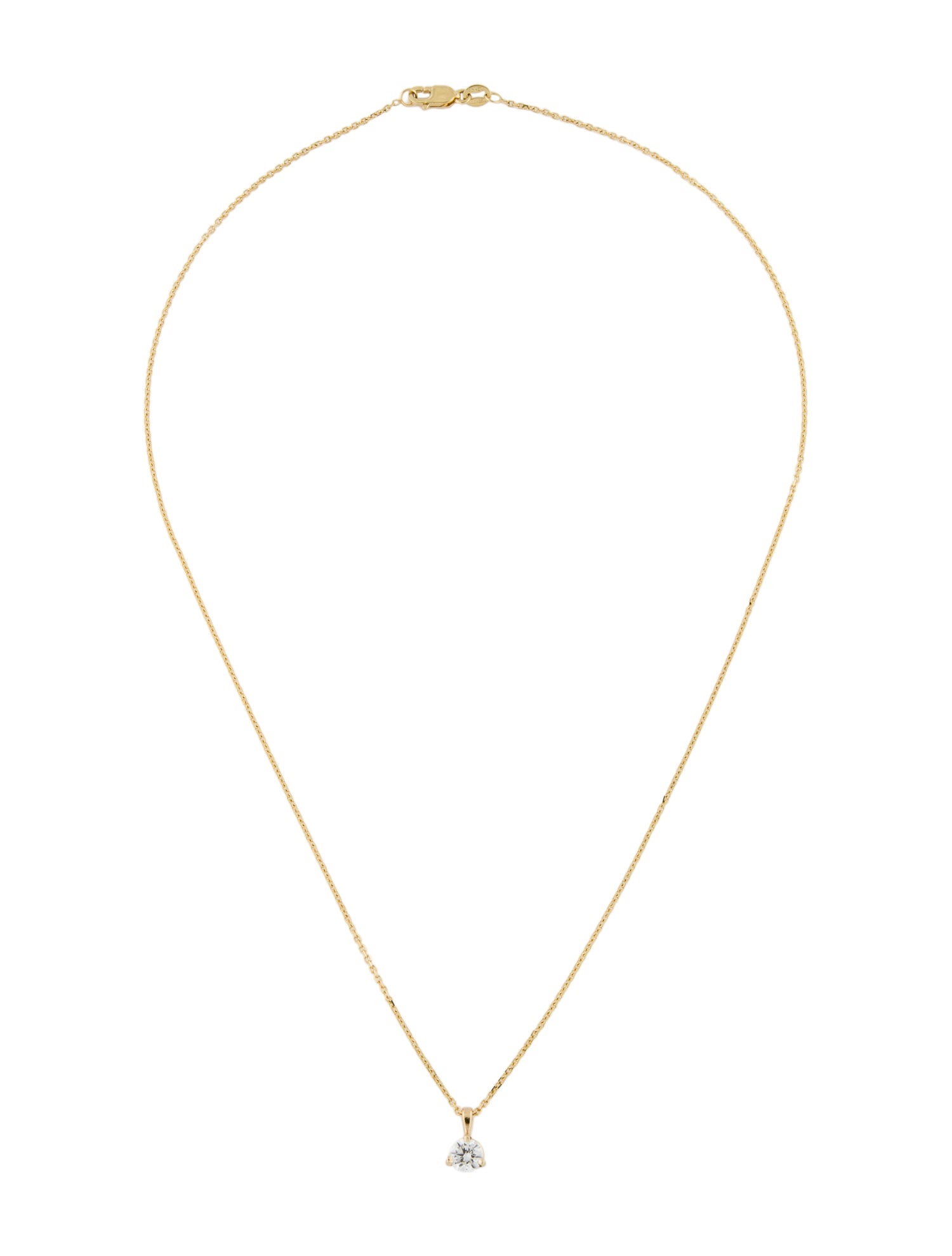 Necklace 14K Diamond Pendant