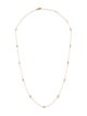 Necklace 14K 1.10ctw Diamond Station Necklace