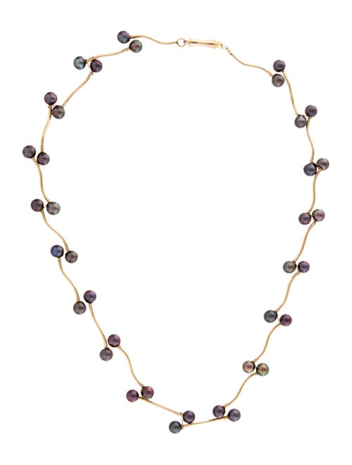 Necklace 14K Pearl Collar Necklace